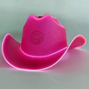 Neon Cowboys Light-Up Hat